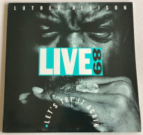 LUTHER ALLISON - Live 89 - 2 LP - 1989 - French Press - Blues