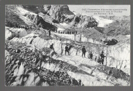 Chasseurs Alpins En Manoeuvres, Reconnaissance Sur Le Glacier Du Rateau (13637) - Manovre