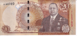 BILLETE DE TONGA DE 20 PA'ANGA DEL AÑO 2015 SIN CIRCULAR (UNC) (BANKNOTE) - Tonga