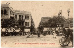 4.1.15 EGYPT, CAIRO, PLACE ATABA EL KHADRA, 1908, POSTCARD - Caïro