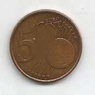 BELGIUM 5 EURO CENT 2016 - België