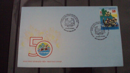 FDC Vietnam Viet Nam Cover 2009 : 50th Anniversary Of Frontier Force / Costume (Ms981) - Viêt-Nam