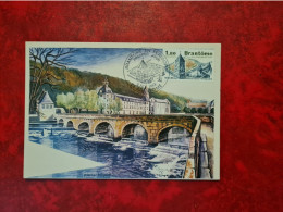 Carte MAXIMUM  PARIS   1983 BRANTOME EN PERIGORD - 1980-1989