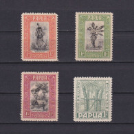 PAPUA 1932, SG #130-139, CV £22, Part Set, MH - Papua Nuova Guinea