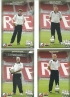 4  POSTCARDS   FC  UTRECHT - Voetbal