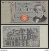 1981 Italia Lire 1.000 Verdi II FDS Rif. BI 726 Alfa - Otros & Sin Clasificación