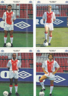 4  POSTCARDS   FOOTBALL PLAYERS - Voetbal