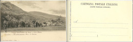 Frosinone - Cassino E Montecassino (fino Al 1927 In Prov. Di Caserta) - Veduta Panoramica Del Paese E Della Badia - N.V. - Frosinone