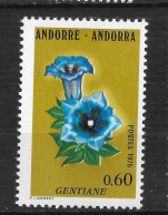 ANDORRE FRANÇAIS N° 245  " FLEURS " - Unused Stamps