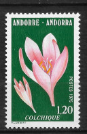 ANDORRE FRANÇAIS N° 247  " FLEURS " - Unused Stamps