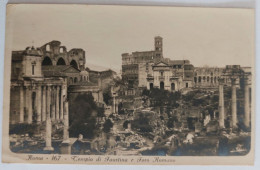 1928 - Roma - Tempio Di Faustina E Foro Romano - Viaggiata X Parma  - Crt0060 - Other Monuments & Buildings