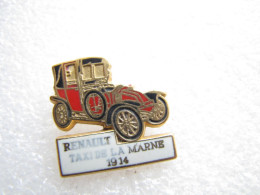 PIN'S   RENAULT   TAXI DE LA MARNE   1914  Zamak  CEF - Renault