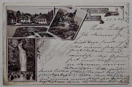 Poland / Wolfelsfall Wodospad Wilczki / 1896 - Polen