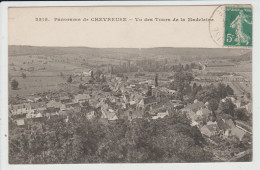 CHEVREUSE - YVELINES - PANORAMA DE CHEVREUSE VU DES TOURS DE LA MADELEINE - Chevreuse