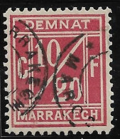 1906 Maroc Poste Locale De Demnat à Marrakech N°1. Cote 600€ - Postes Locales & Chérifiennes