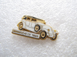 PIN'S   RENAULT   40  CV 1926  Zamak  CEF - Renault