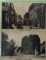 L35 Lot De 2 Cartes Thionville « rue De Paris » Et «  La Tour Aux Puces » - Thionville