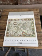 Kalender Calendrier Calendar Discover The World 1989 - Big : 1981-90
