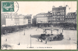 CPA - FINISTERE - BREST - LE CHAMP DE BATAILLE - Animation, Le Kiosque - Brest