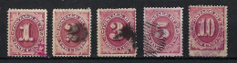 ETATS UNIS Taxe Ca.1891-93: Lot D'obl. - Postage Due