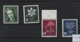 Schweiz Michel Cat.No. Mnh/** 475/478 - Unused Stamps