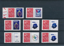 France 2005 - 3741Aa 8 X Timbres Personnalisés Marianne De Lamoiche Avec Logo Privé - Neuf - Ungebraucht