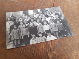 SCHULE In DEUTSCHLAND DAZUMAL - LEHRER Mit SEINER KLASSE 6 A - 1924 - 40 JUNGS 1 MAEDCHEN - SCHUELER:INNEN - Personas Anónimos