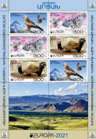 Armenia (Artsakh) 2021 Europa.  National Wildlife. Klb - Armenia