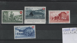 Schweiz Michel Cat.No. Mnh/** 508/511 - Unused Stamps