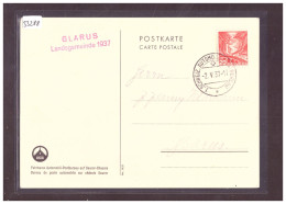 GRÖSSE 10x15cm - GLARUS - LANDSGEMEINDE 1937 - AUTOMOBIL POSTBUREAU - TB - Glaris Norte