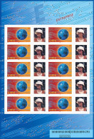 France 2002 - F3532Aa Bloc Feuillet Le Monde En Réseau Personnalisé Avec Logo Photo  - Neuf - Unused Stamps