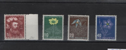 Schweiz Michel Cat.No. Mnh/** 541/544 - Unused Stamps