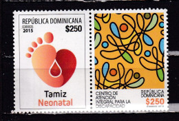 DOMINICAN REPUBLIC 2015-MEDICAL CENTRES-MNH, - Dominicaine (République)