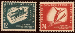 Deutschland DDR 1951 Mi 280-281 **  VC 30€ - Unused Stamps