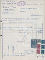 Chiavazza 1957 - Benna Carlo - Sfilacciatura Lane E Cotoni - Fattura - Italia