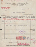 Milano 1930 - Fabbrica Acqua Ossigenata E Derivati - Fattura Epoca - Italia