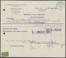 Netherlands 1931 - Amsterdam - N.V. Algemeene Wolhandel Maatschappij - Holanda