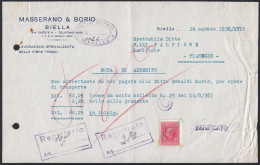 Biella 1938 - Masserano & Borio - Lavorazione Specializzata Fibre Tessili - Italië