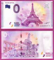 0-Euro UEBU 2015-1  TOUR EIFFEL - Essais Privés / Non-officiels