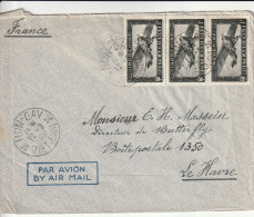 INDOCHINE - LETTRE - Hon-Gay Le 12/08/1951 - Briefe U. Dokumente