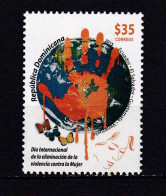 DOMINICAN REPUBLIC 2015-VIOLENCE AGAINST WOMEN-MNH, - Dominicaine (République)