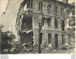 REIMS BOMBARDE UNE MAISON DU BOULEVARD GERBERT GUERRE WW1 PHOTO ORIGINALE 18X13CM - Krieg, Militär