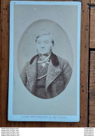 PHOTO CDV CASIMIR MOUSSIER 51 RUE LAFAYETTE ROUEN 10.50 X 6 CM - Oud (voor 1900)