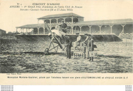 MEETING CIRCUIT D'ANJOU ANGERS 1er GRAND PRIX D'AVIATION DE L'AERO CLUB DE FRANCE 06/1912 - Fliegertreffen