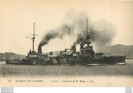 MARINE DE GUERRE LE JUSTICE CUIRASSE - Warships