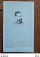 PHOTO CDV  A. KEN BOULEVARD MONTMARTRE PARIS  10.50 X 6 CM - Antiche (ante 1900)