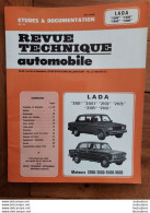 REVUE TECHNIQUE AUTOMOBILE LADA 1986 PARFAIT ETAT 78 PAGES - Auto's