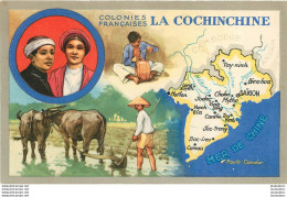 LA COCHINCHINE COLONIE  FRANCAISE PUBLICITE PRODUITS DU LION NOIR - Viêt-Nam