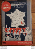 CARTE DEPARTEMENTALE 200 000e BLONDEL LA ROUGERY N°26 DROME - Cartes Routières