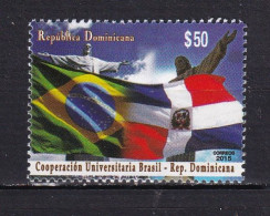 DOMINICAN REPUBLIC 2015-BRAZILIAN UNIVERSITY COOPERATION-MNH, - República Dominicana